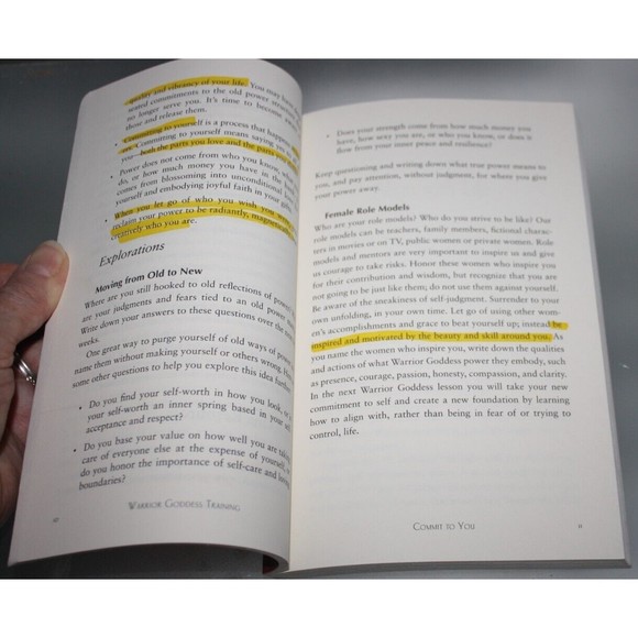 Warrior Goddess Training: Become the Woman You Are Meant to Be Paperback Amara - Picture 3 of 4